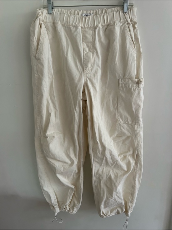 Madewell Pants - Madewell cream  Pull-On Cargo Pants